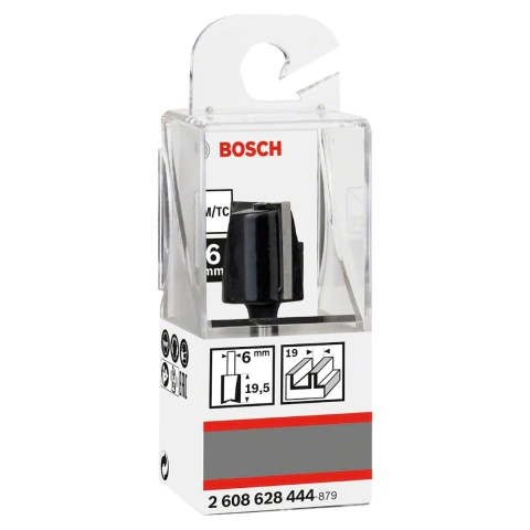Fresa Reta Bosch Standard 6 mm D1 19 mm L 19,5 mm G 51 mm