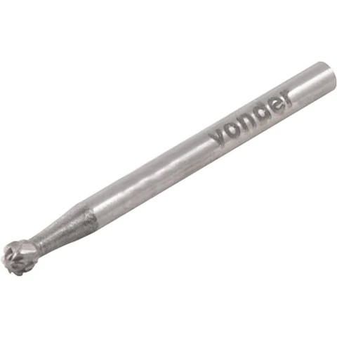 Lima Rotativa Esférica 5mmX5mm com Haste 3mm Vonder