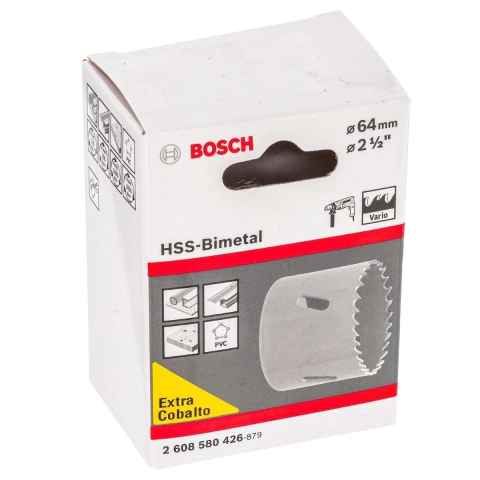 Serra Copo Bosch Bimetálica Eco 64 mm 2.1/2''