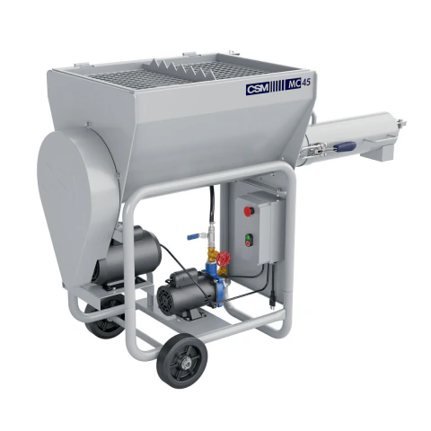 Argamassadeira Contínua Mc 45 220V 2 cv 45 L/min Monofásico Cuba 200 kg Eficiência Profissional Csm
