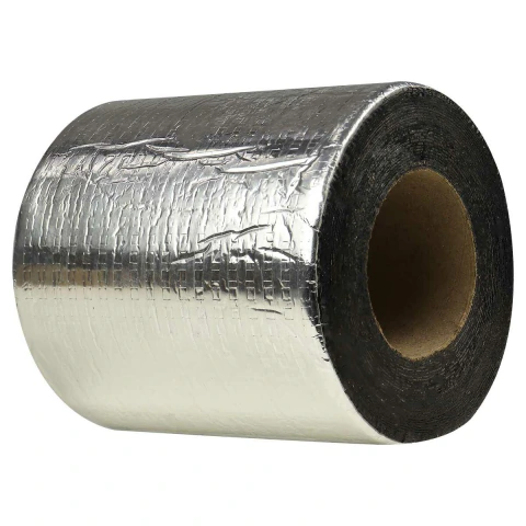Fita Manta Asfáltica Autoadesiva Alumínio 15Cm X 10M Vedação Impermeabilizante Worker