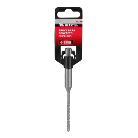 Broca Para Concreto 4 X 110 mm Sds Plus De Alta Performance Mtx 1 Peça