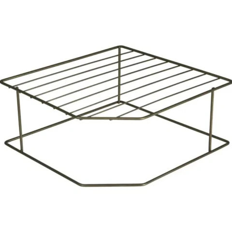 Organizador Pratos Louças para Pia Horizontal 2 Niveis Metalizado Oliva 990744 Bel