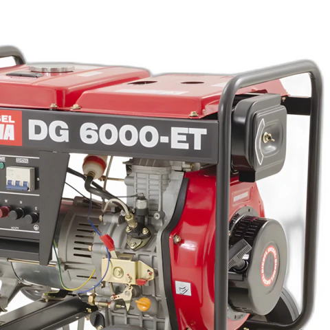 Gerador à Diesel Dg6000Et 4600W 380V Kawashima