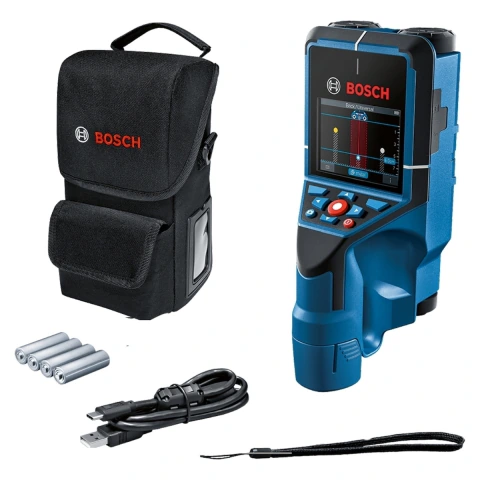 Detector E Scanner De Parede Bosch D-Tect 200 C Até 200 mm