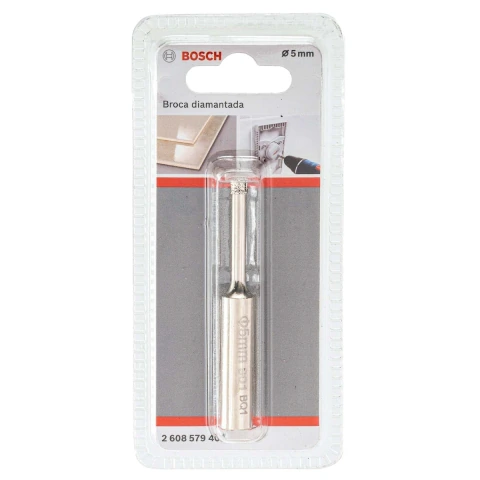 Broca Diamantada A Úmido Bosch 5mm 1U
