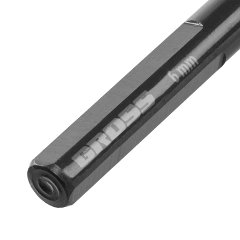 Broca Aço Rápido Nitreto Titânio Para Metal 6mm 2 Peças HSS