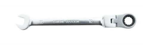 Chave combinada articulada c/ catraca 10mm vanád. Belfix