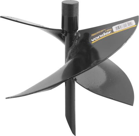 Trado Perfurador De Terra 20cm 3/4''BSP Para Jardinagem E Construção Vonder