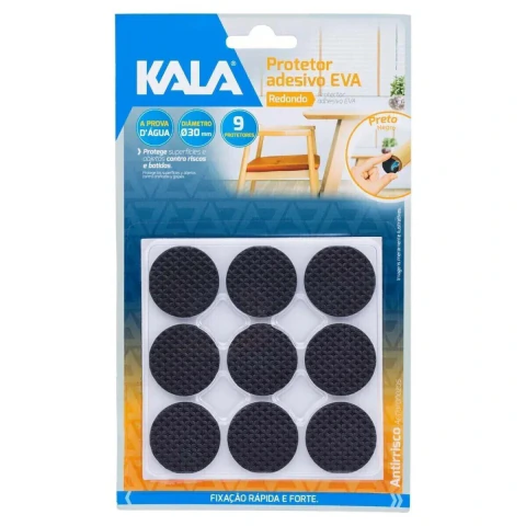 Feltro Adesivado 32Mm Carpete 10 peças Kala