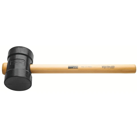 Martelo De Borracha Preta 860g Versatilidade Para Assentamento E Proteção Tramontina Pro