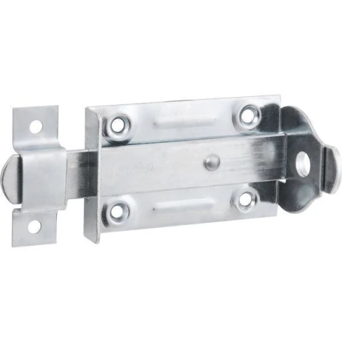 Fecho Chato Porta Cadeado 4 Zincado Pacote 12 P Vonder