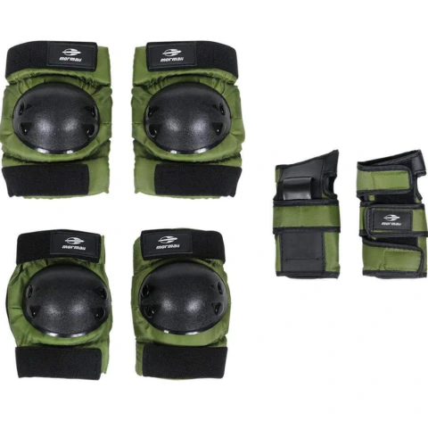 Kit Proteção Joelho, Punho e Cotovelos G - Mormaii