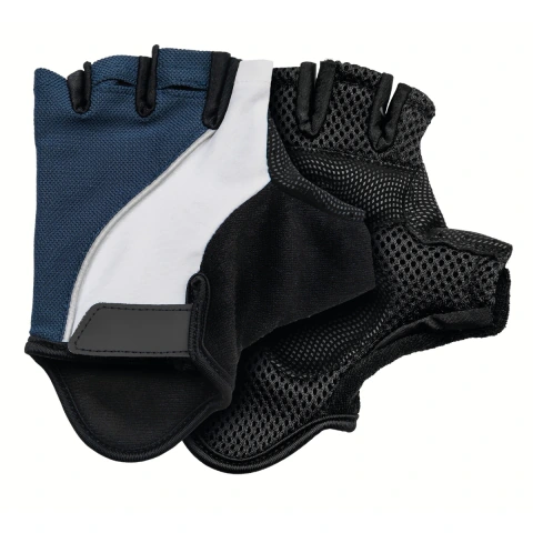 Luva Triciclo Tricolor Tamanho P Conforto Estofado Velcro Estilo Unissex Tramontina