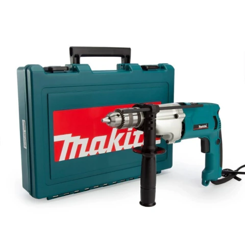 Furadeira Impacto 20Mm 3/4'' 1010W Com Punho Limitador de Profundidade Maleta HP2070 110V Makita