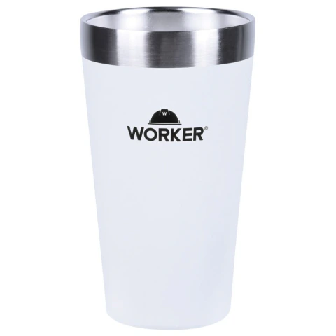 Copo Térmico 473ml Aço Inoxidável 4h/15h 45min Worker Sem Tampa