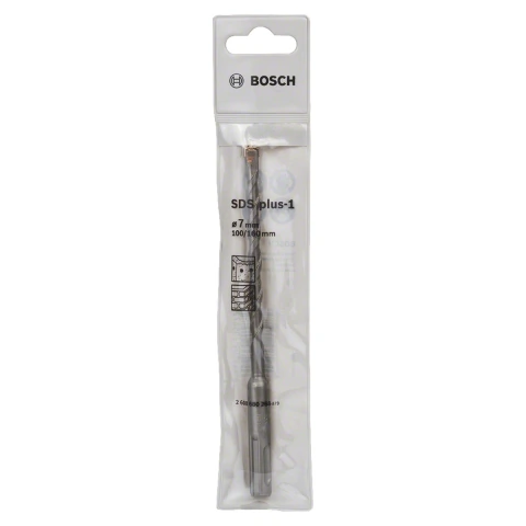 Broca Bosch Sds Plus-1 Para Concreto Ø7 X 100 X 160 mm