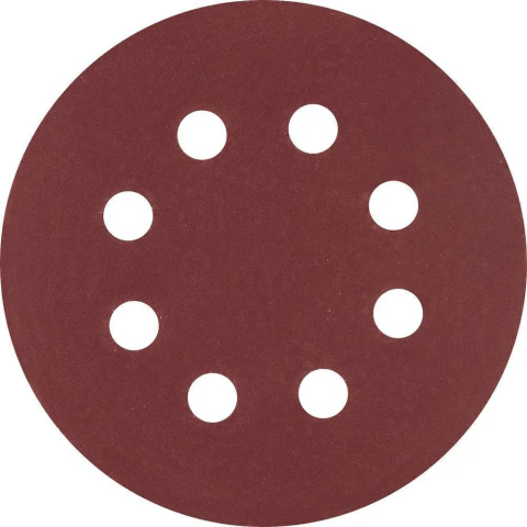 Disco de Lixa c/ Costado em Pluma 125mm G80 10 peças Vonder
