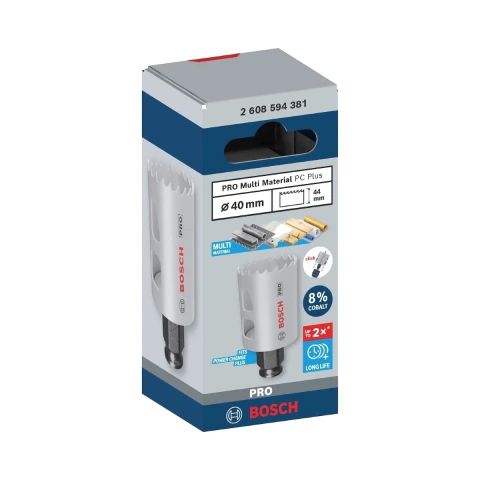 Serra Copo Bosch Pro Multi Material Power Change Plus 40mm