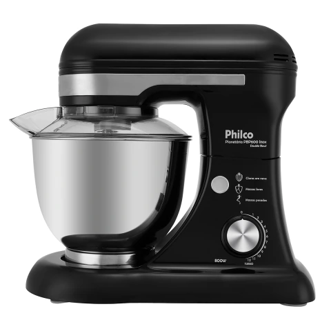 Batedeira Planetária Philco PBP600P Double Bowl 600 Watts 127V