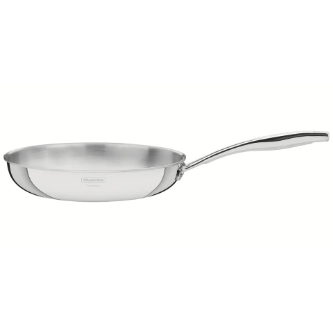 Frigideira Tramontina Grano Aço Inox Corpo Triplo 30 Cm 3,4 L Indução Forno 260°C Profissional