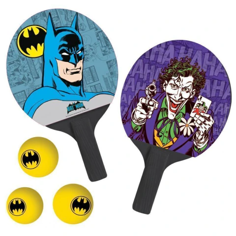Par de raquetes de ping-pong Batman/Joker - Bel Sports