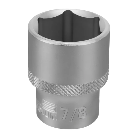 Soquete Sextavado 7/8'' Cromo Vanádio 1/2'' Stels