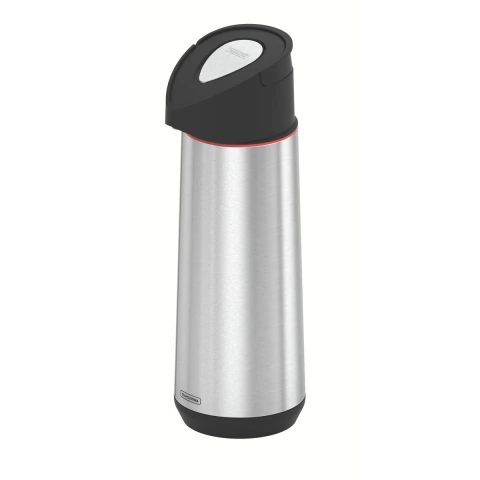 Garrafa Térmica Tramontina Exata Aço Inox 1,8 L Ampola De Vidro Corta Pingos Design Clean