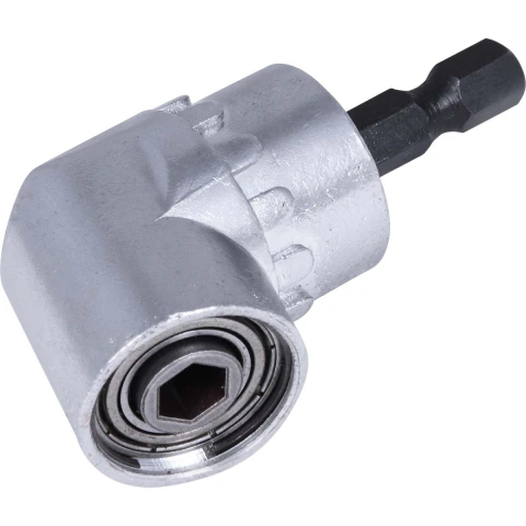 Adaptador Angular Para Parafusadeira Curto 1/4'' 105° Aço Carbono Worker