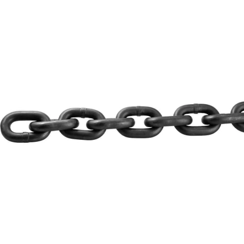Corrente 16Mm Grau 8 8200Kgf EN 818-2 Nove54 Aço Liga Oxidado Preto
