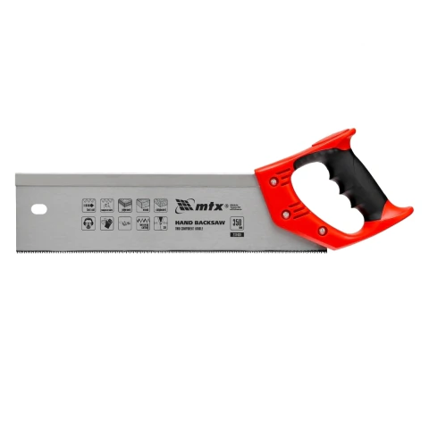 Serrote De Costa Para Madeira 12'' 300mm Aço 65Mn MTX