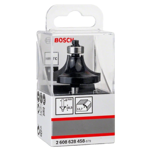 Fresa De Bolear Bosch Standard 6mm 12,7X38,1X18,6mm G60mm