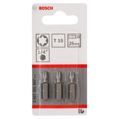 Ponta Para Parafusar Bosch Extra Hard T15 25mm Torx 3U
