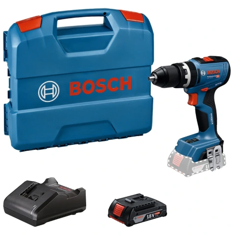 Parafusadeira Furadeira Bosch Gsb18V-65 +Bateria+Carregador