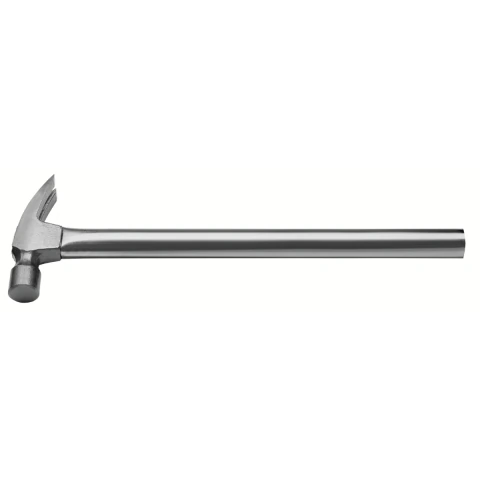 Martelo de Unha 20 Oz 480 mm Perfil Reto Cabos Tubular Longo Tramontina MASTER