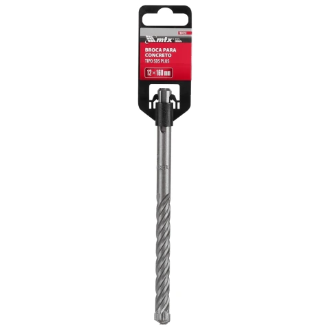 Broca Para Concreto Sds Plus 12x160mm Mtx