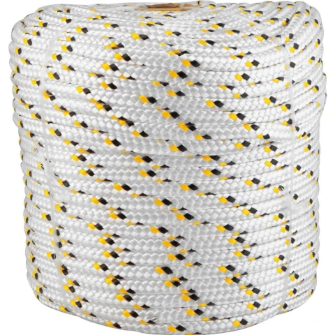 Corda Trançada 10,0mm 5,0kg 110m Branca Vonder