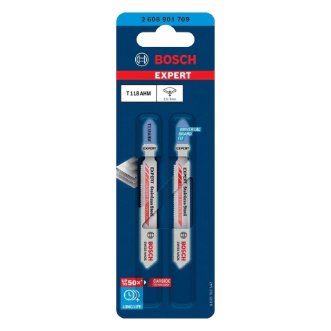 Lâmina Serra Ticotico Bosch Stainless Steel T118Ahm 2Pçs