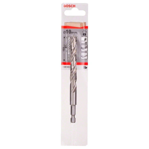 Broca Para Madeira Bosch 3 Pontas 10mm (Encaixe 1/4'')