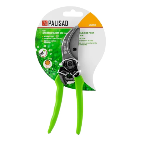 Tesoura Poda Com Mola Cabo Emborrachado 200mm 20mm Palisad