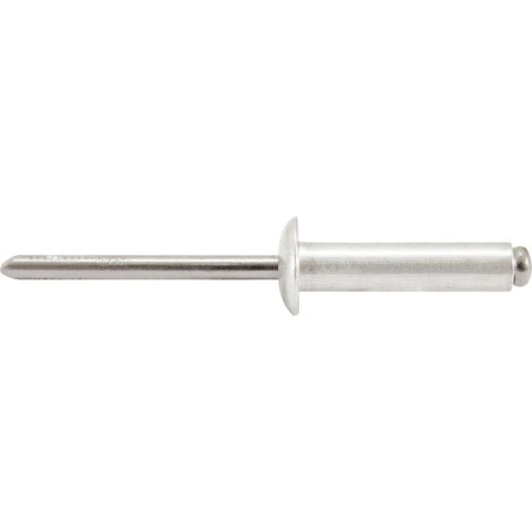 Rebite Repuxo De Alumínio 4,0x22,0mm Mandril Aço Com 50 Peça