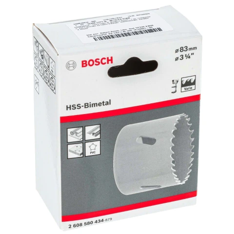Serra Copo Bosch Bimetálica Eco 83 mm 3.1/4''