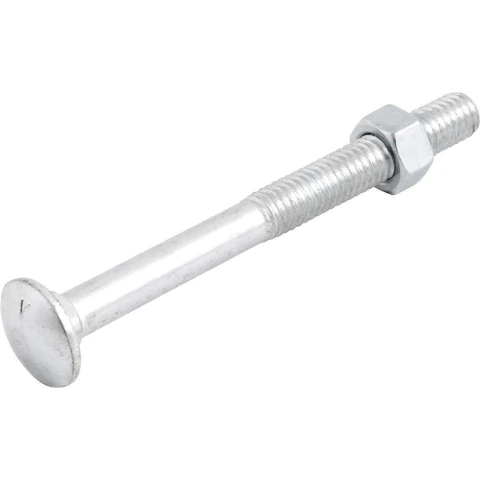 Parafuso Francês 3/8X4'' Zincado Aço Carbono Nove54 ANSI B-18.5
