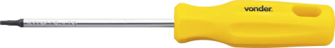 Chave torx t-10 com cabo reto cromo vanádio Vonder