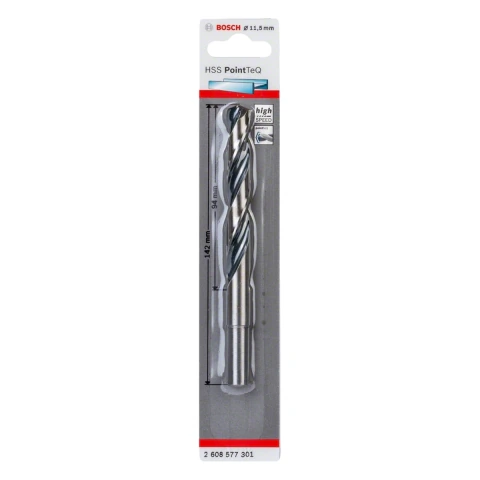 Broca Para Metal Bosch Aço Rápido Hss-Pointteq 11,5mm