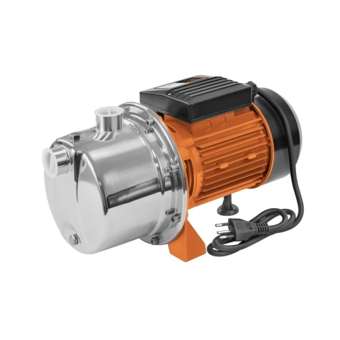Bomba D'água Elétrica Autoaspirante Inox Tramontina BTA10i 1HP 3700L/h 127V/220V Altura Sucção 9m Recalque 44m