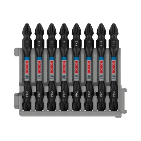 Jogo Bits Bosch Pro Phillips Impact Duplo 65mm 8Un