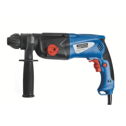 Martelete Rápido 127 V 1050 W 1 Polegada 4 Funções SDS Plus Maleta Injetada Tramontina MASTER
