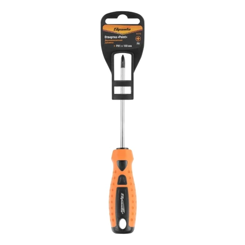 Chave De Fenda Sl8 5/16 X 6 Polegadas 150 Mm Cabo Emborrachado Sparta