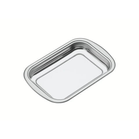 Assadeira Retangular Tramontina Cosmos Em Aço Inox 39 cm 3,2 L Acabamento Fosco